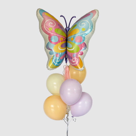 Butterfly Balloon Cluster