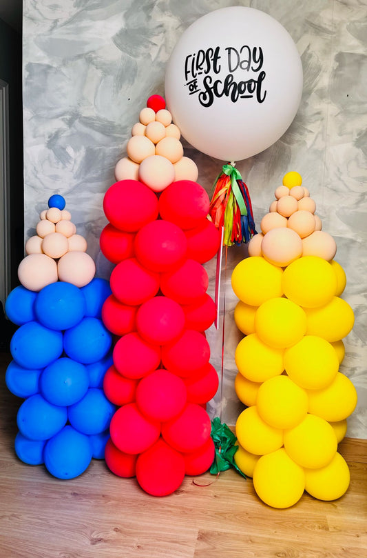 Back to School Pencil Balloons