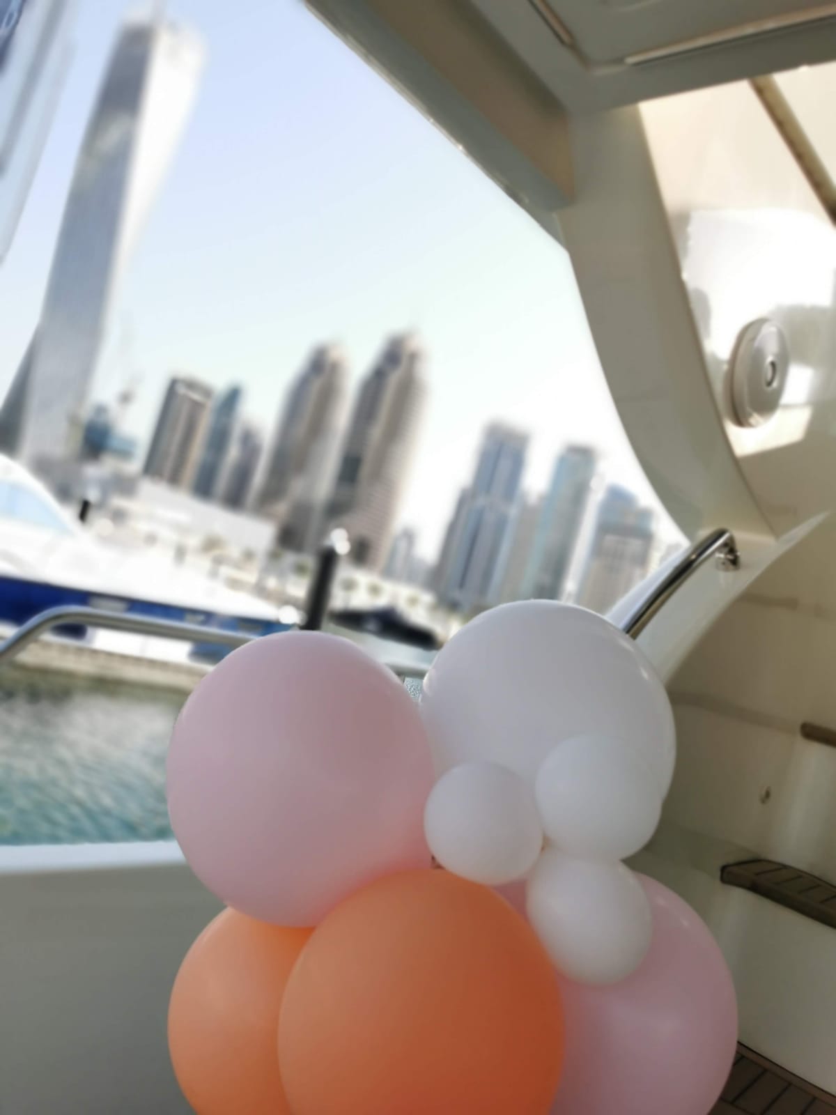 Interior Balloon Decor for Yacht