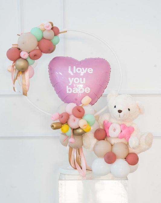 Teddy Bear Balloon Arrangement