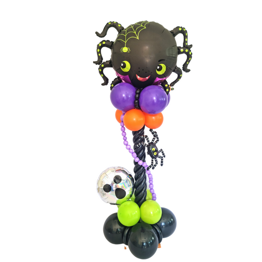 The Halloween Balloon Pillar