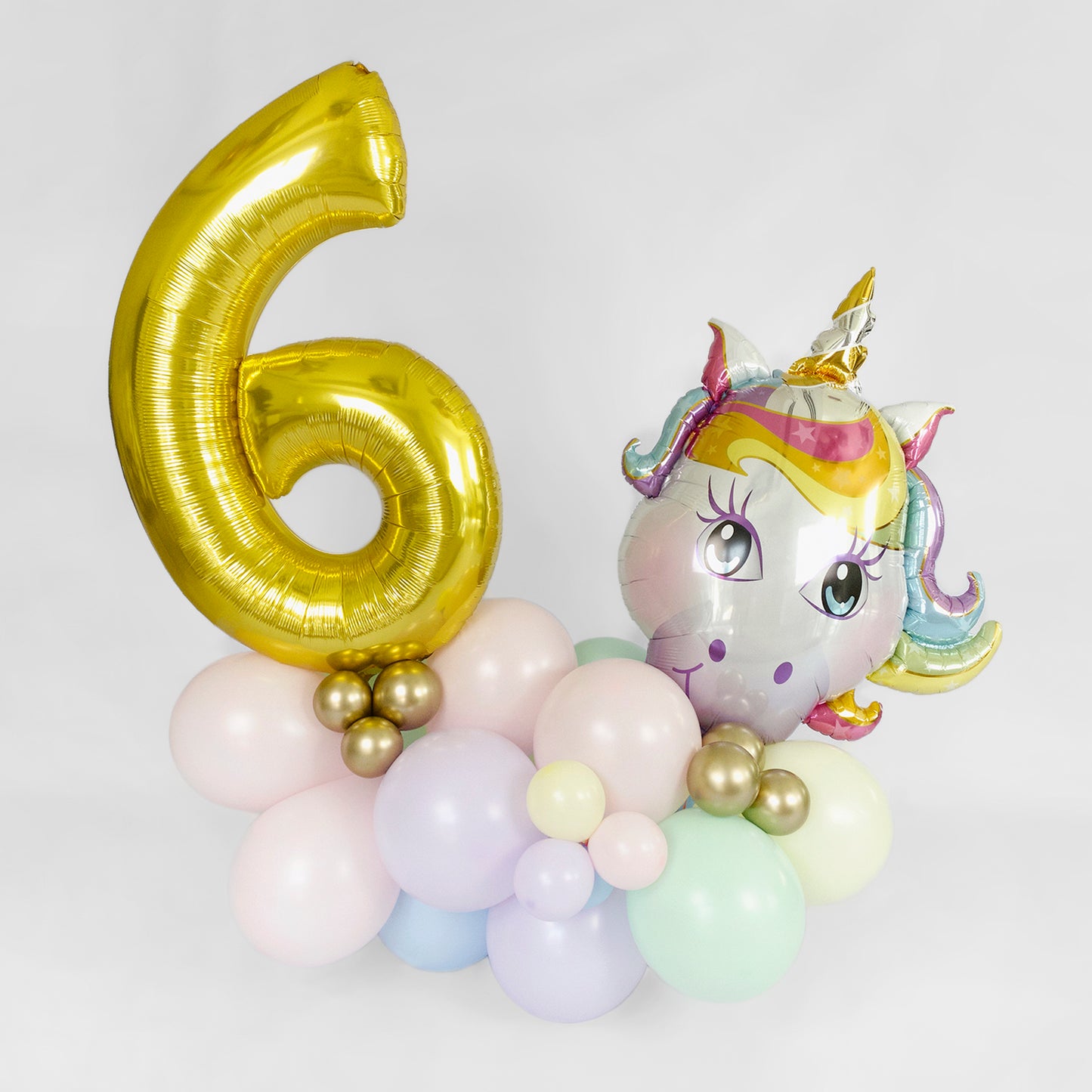 Unicorn marquee balloon arrangement